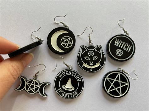 Unleashing Your Inner Witch with Trendy Earrings on Tumblr